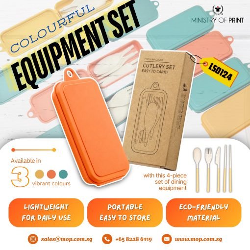 Colourful Wheat Fiber Catering Equipment Set (LS0124)