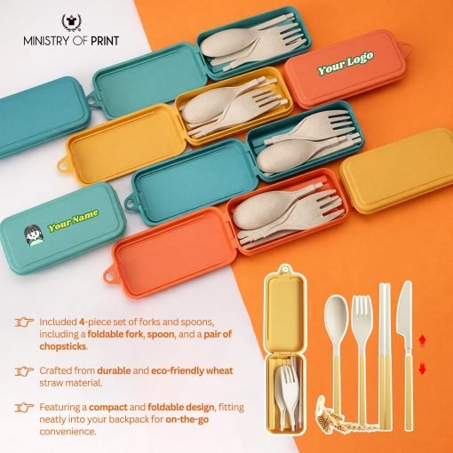 Colourful Wheat Fiber Catering Equipment Set (LS0124)