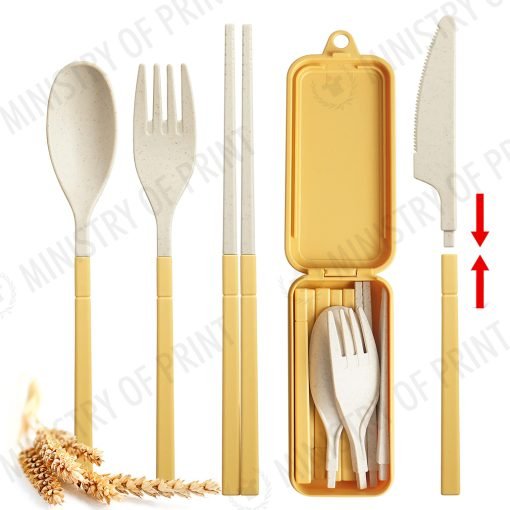 Colourful Wheat Fiber Catering Equipment Set (LS0124)