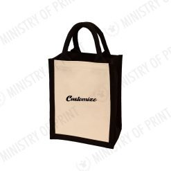 Compact Laminated Canvas Tote Bag (B0288)