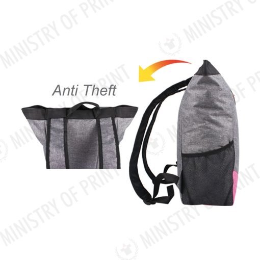 Convertible Anti-Theft Backpack & Tote Bag (B0343)