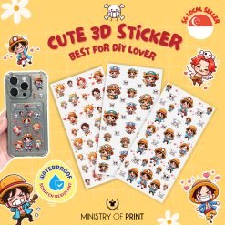 Cute 3D Cartoon Sticker