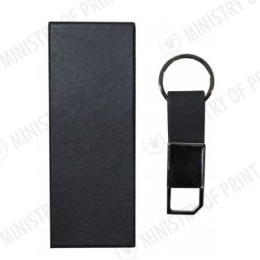 Executive Black Keychain with Gift Box (SP0049)
