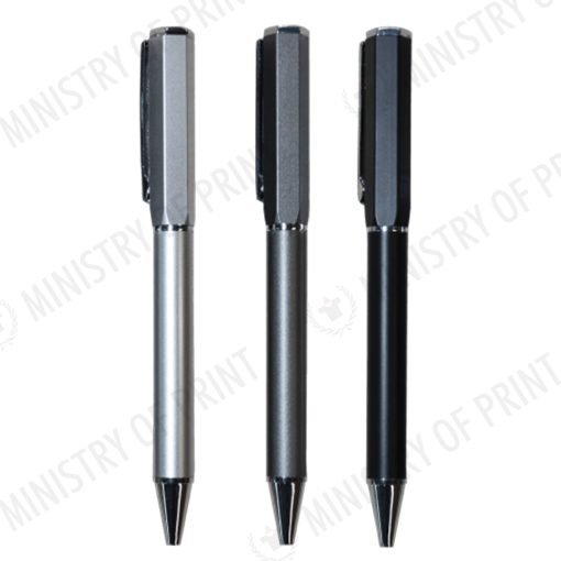 Hexagon Metal Ball Pen (STA0382)