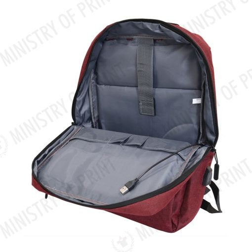 Laptop Backpack with USB Charging Port (B0334)