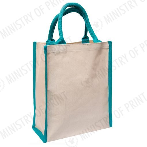 Laminated Canvas Tote Bag (Vertical Carry) (B0290)