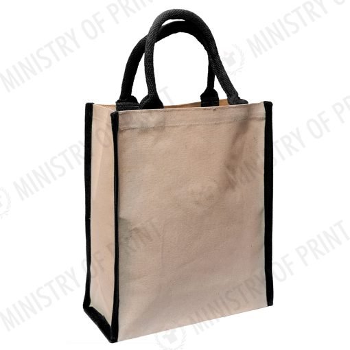 Laminated Canvas Tote Bag (Vertical Carry) (B0290)