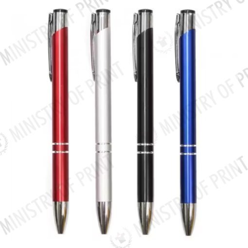Neon Metal Ball Pen (Click-to-Write) (STA0344)
