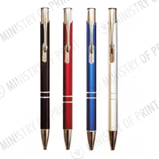 Neon Metal Ball Pen (Click-to-Write) (STA0344)