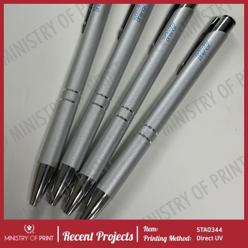 Neon Metal Ball Pen (Click-to-Write) (STA0344)