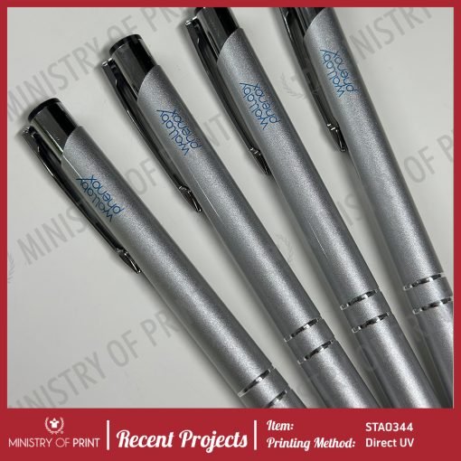 Neon Metal Ball Pen (Click-to-Write) (STA0344)