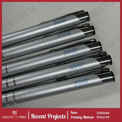 Neon Metal Ball Pen (Click-to-Write) (STA0344)