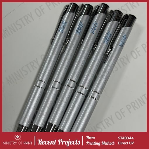 Neon Metal Ball Pen (Click-to-Write) (STA0344)