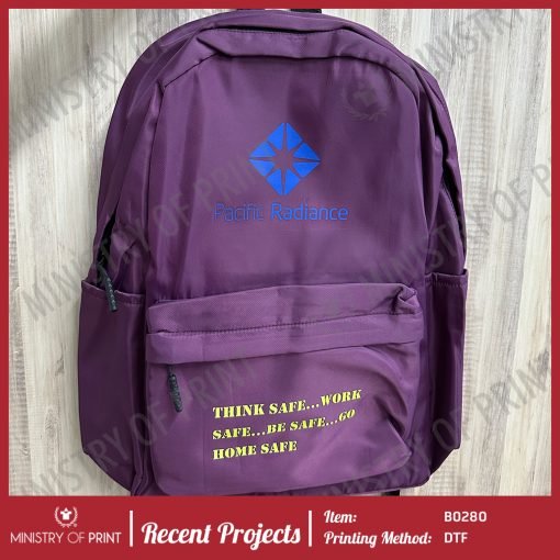 Waterproof Nylon Backpack (B0280)