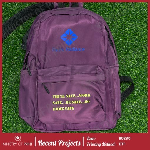 Waterproof Nylon Backpack (B0280)