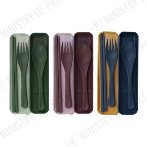Stylish Wheat Fiber Catering Equipment Set (LS0126)