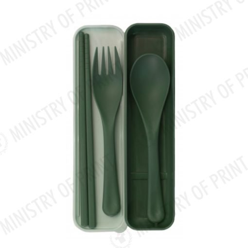 Stylish Wheat Fiber Catering Equipment Set (LS0126)