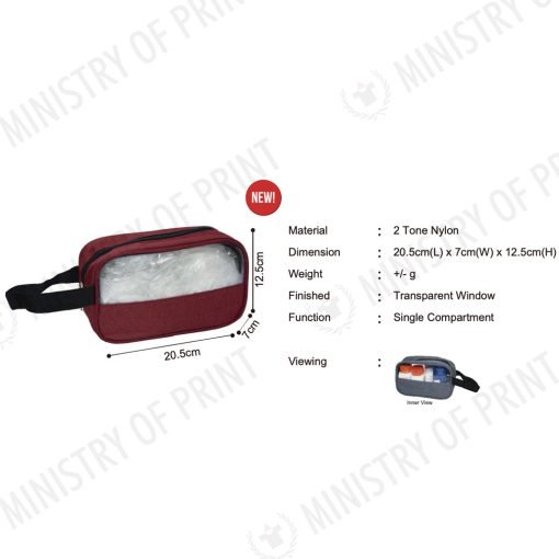 Transparent Travel Pouch (B0299)