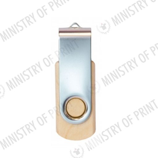 Wooden Swivel USB Flash Drive (UFD0013)