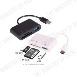 3-in-1 Type-C Card Reader (GE0125)