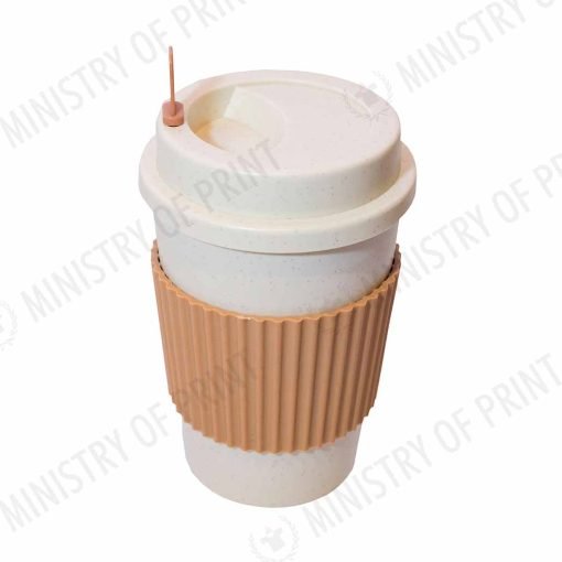 400ml Wheat Fiber Tumbler with Silicone Grip (DW0228)