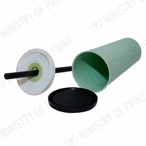 500ml Wheat Fiber Tumbler with Straw (DW0226)
