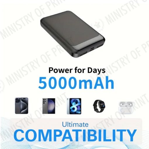ECONPOWER – 5000mAh Compact Powerbank (GE0131)