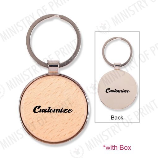 Elegant Wooden Keychain (SP0056)