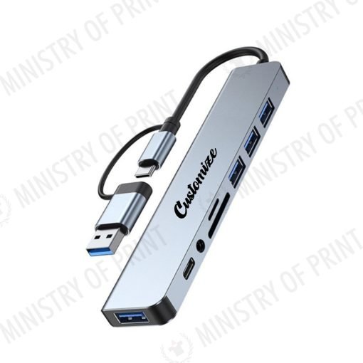 High-Speed Data 8-in-1 USB Hub (GE0128)