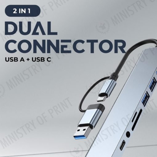 High-Speed Data 8-in-1 USB Hub (GE0128)