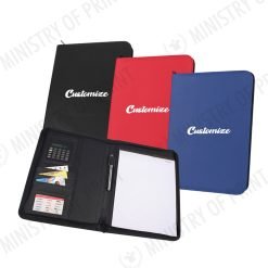 PU Seminar Folder with Calculator & Writing Pad (STA0390)