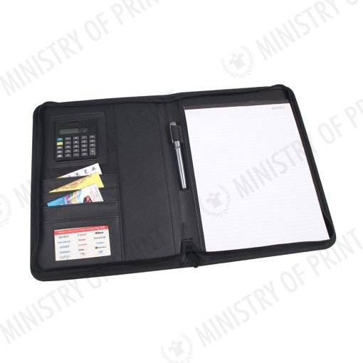 PU Seminar Folder with Calculator & Writing Pad (STA0390)