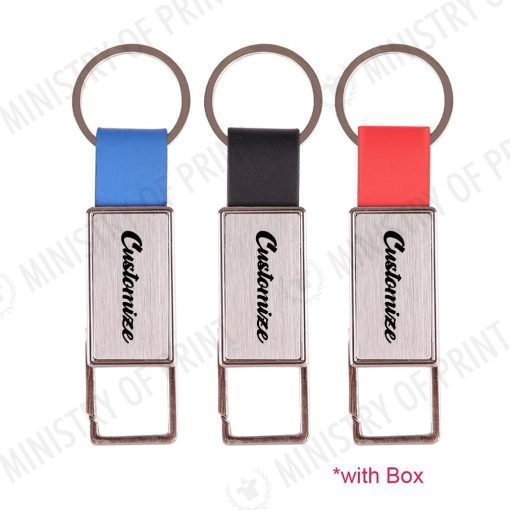 Premium PU & Zinc Alloy Keychain (SP0053)