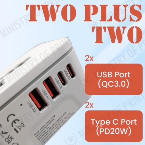 Universal Travel Adapter – Fast Charging (TA0055)