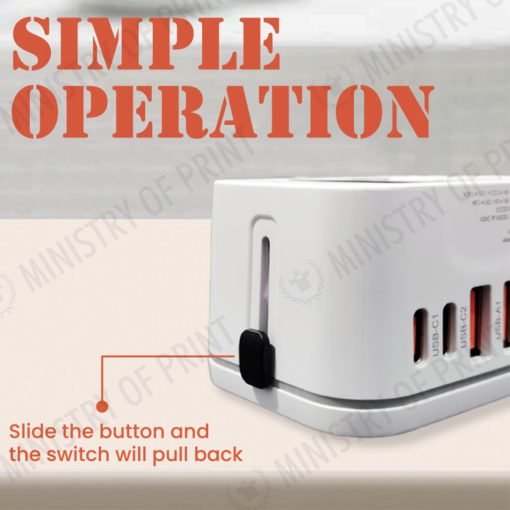 Universal Travel Adapter – Fast Charging (TA0055)