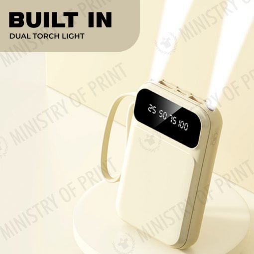 VITALPOWER – 10000mAh Multi-Function Powerbank (GE0133)