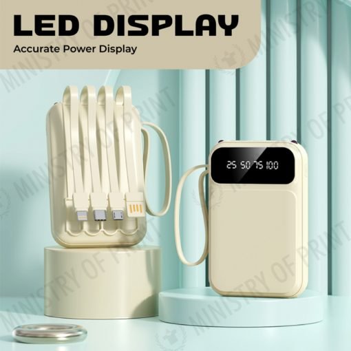 VITALPOWER – 10000mAh Multi-Function Powerbank (GE0133)