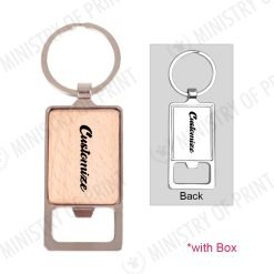 Wooden Keychain with Bottle Opener (SP0058)