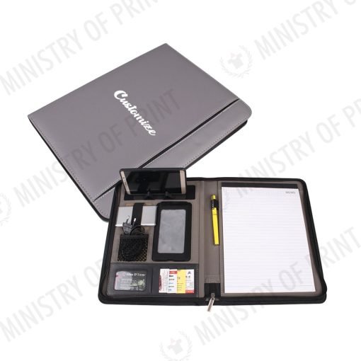 Zipper PU Seminar Folder (STA0389)