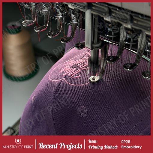 Premium 100% Polyester Baseball Cap (CP28)