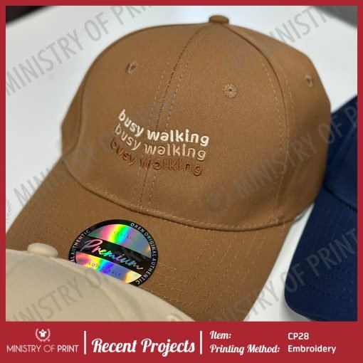 Premium 100% Polyester Baseball Cap (CP28)