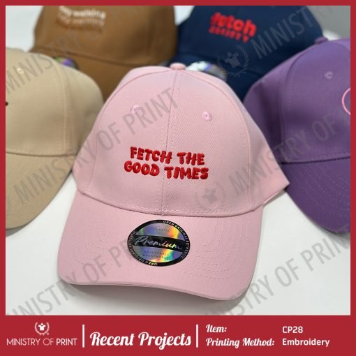 Premium 100% Polyester Baseball Cap (CP28)