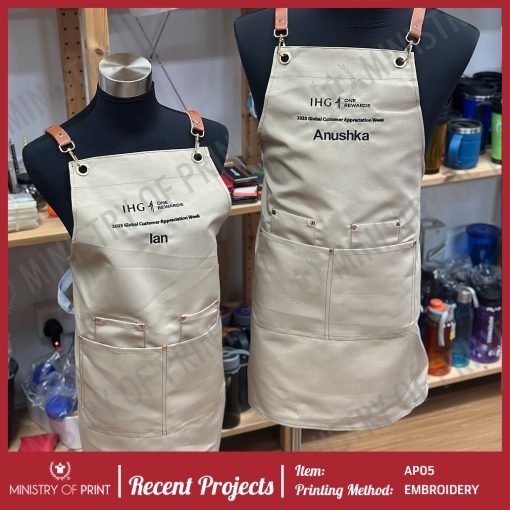 Cross Back Design Apron (AP05)