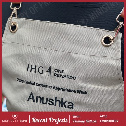 Cross Back Design Apron (AP05)