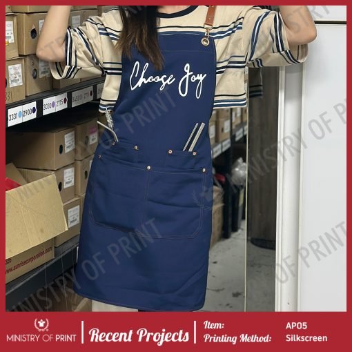 Cross Back Design Apron (AP05)