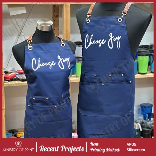 Cross Back Design Apron (AP05)