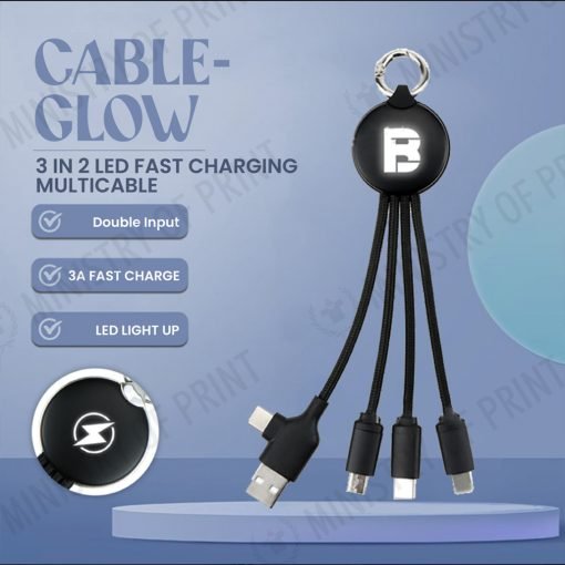 3 In 2 Cableglow Charging Cable (GE0158)
