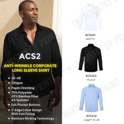 Anti-wrinkle Corporate Long Sleeve Shirt (ACS2)