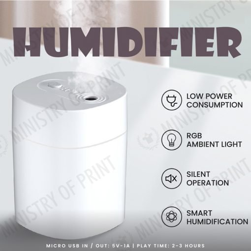 Portable 200ml USB Humidifier (LS0327)