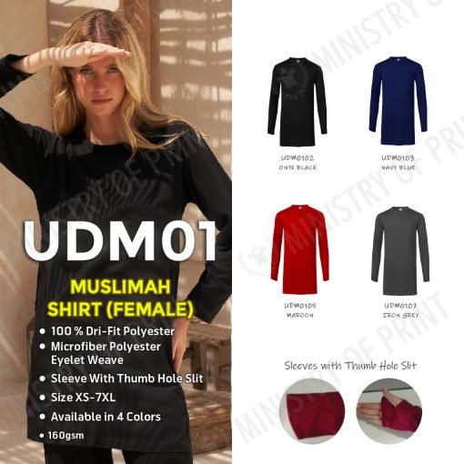 Muslimah Shirt (UDM01)